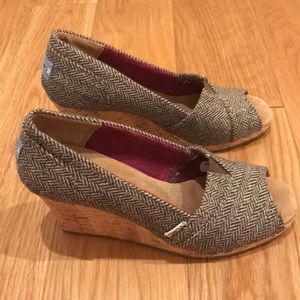 TOMS Wedges Women’s Size 8.5